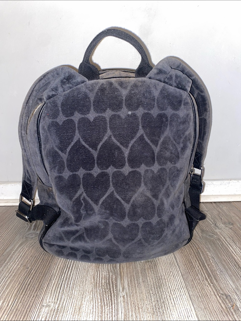 Rare Vintage Y2K Juicy Couture Velour Backpack - Picture 7 of 17
